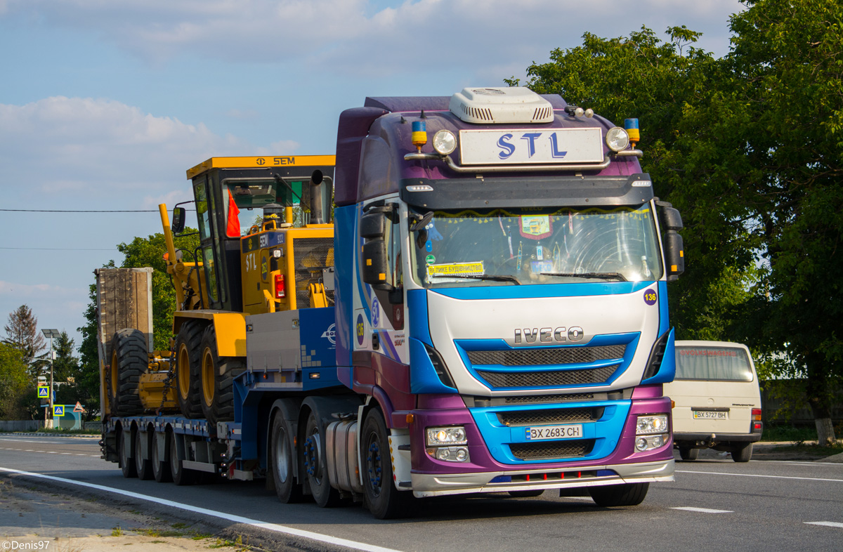 Хмельницкая область, № ВХ 2683 СН — IVECO Stralis ('2012) 500