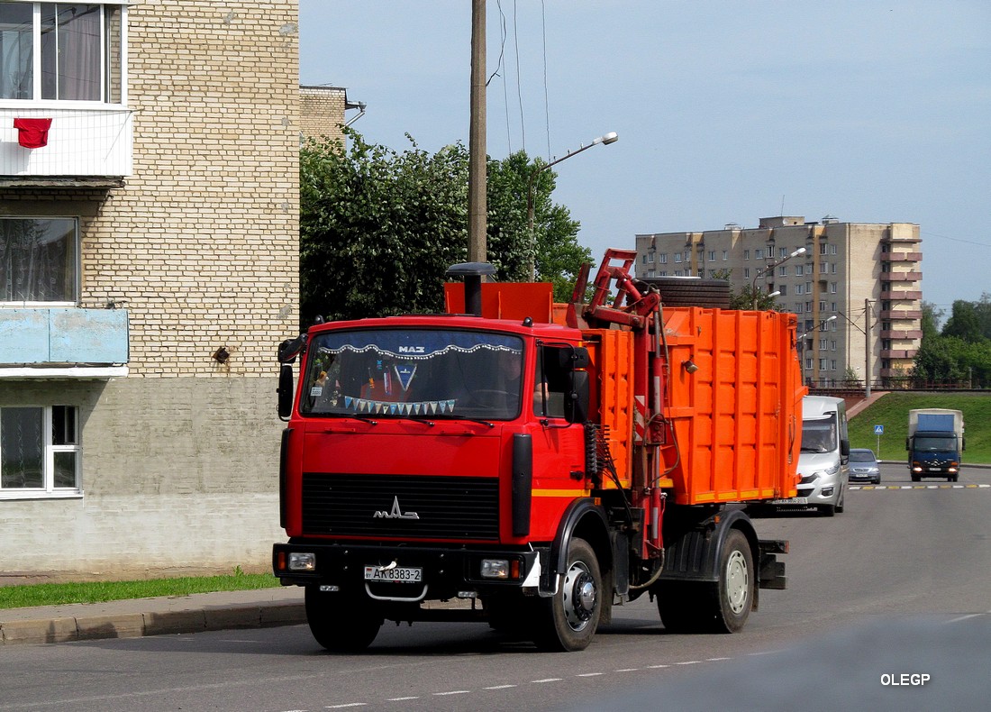 Витебская область, № АК 8383-2 — МАЗ-5337 (общая модель)