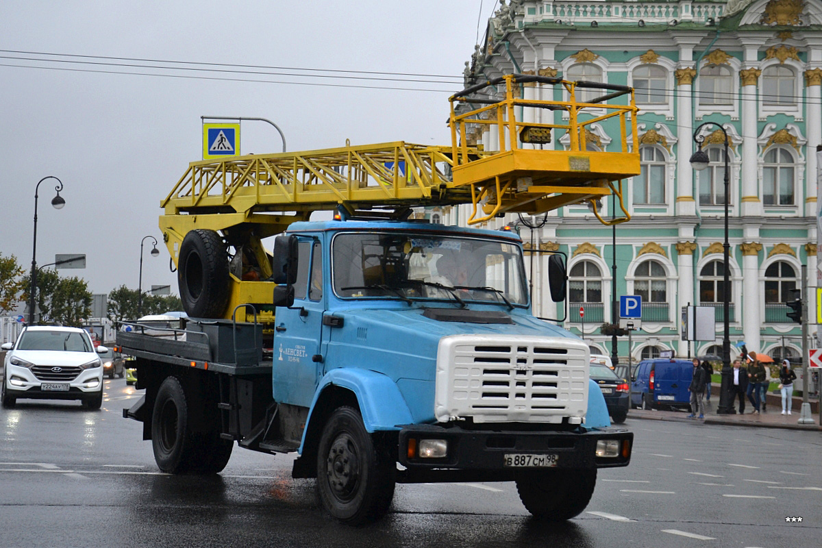 Санкт-Петербург, № В 887 СМ 98 — ЗИЛ-433362