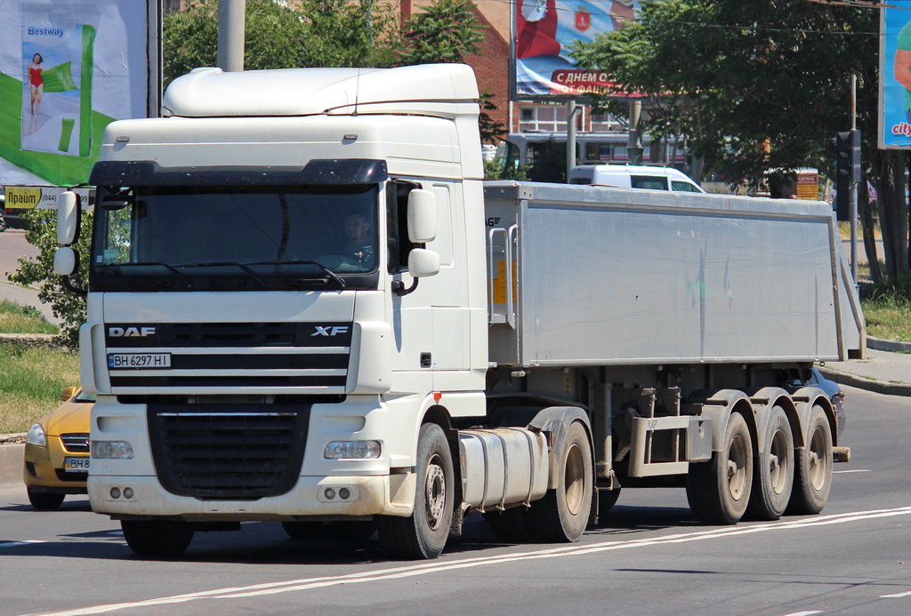 Одесская область, № ВН 6297 НІ — DAF XF105 FT