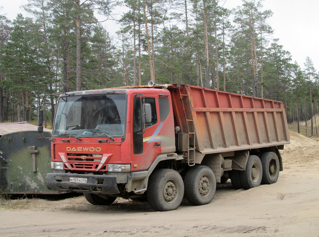 Бурятия, № М 107 КО 03 — Daewoo Novus