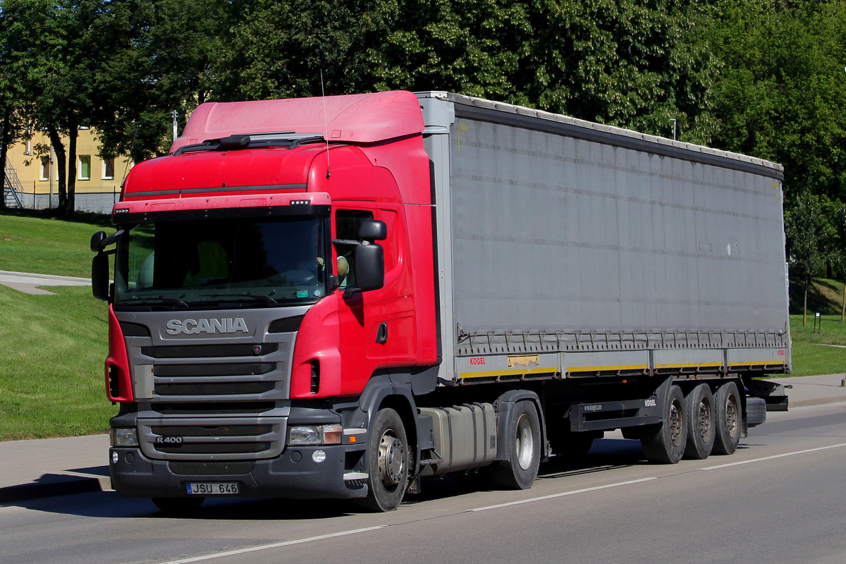 Литва, № JSU 646 — Scania ('2009) R400