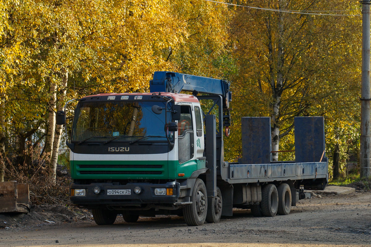 Архангельская область, № О 094 СК 29 — Isuzu Giga (общая модель)