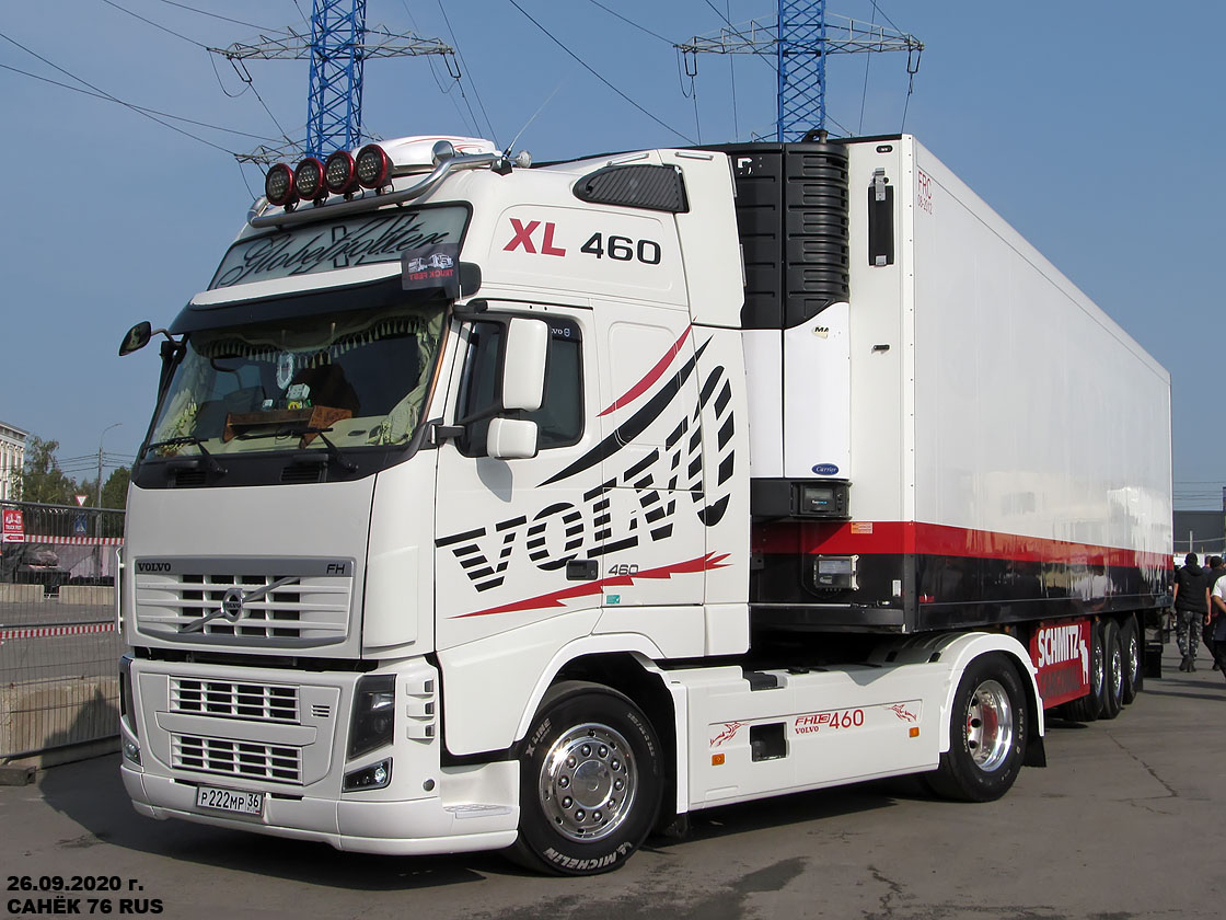 Воронежская область, № Р 222 МР 36 — Volvo ('2008) FH.460