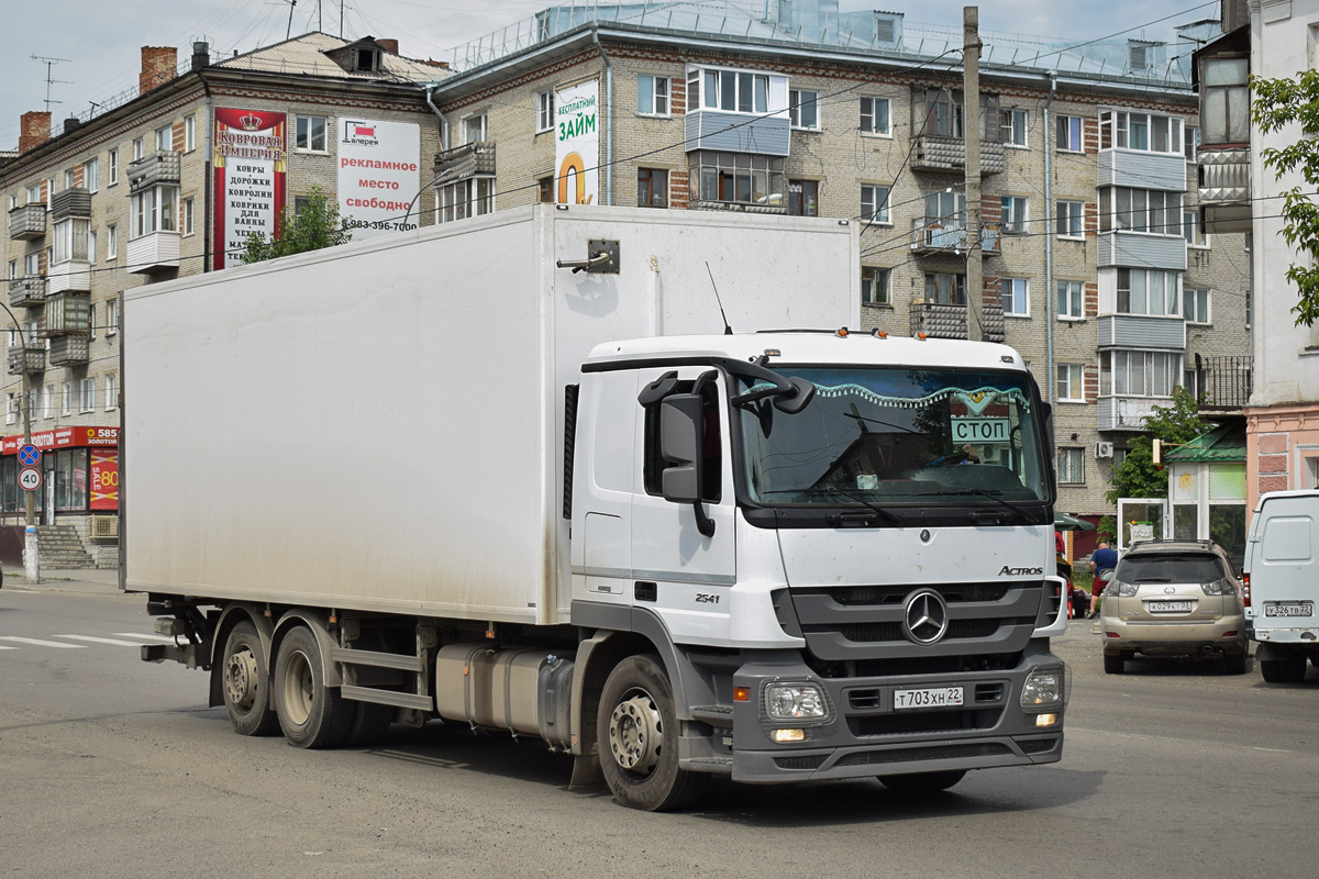 Алтайский край, № Т 703 ХН 22 — Mercedes-Benz Actros '09 2541 [Z9M]