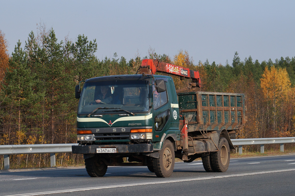 Архангельская область, № Н 347 АС 29 — Mitsubishi Fuso Fighter