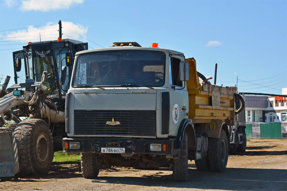 Саха (Якутия), № В 786 ВО 14 — МАЗ-5551 [555100]