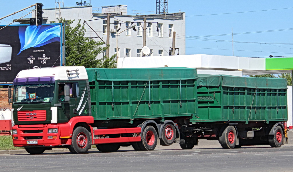 Кировоградская область, № ВА 9585  ВС — MAN TGA 26.460