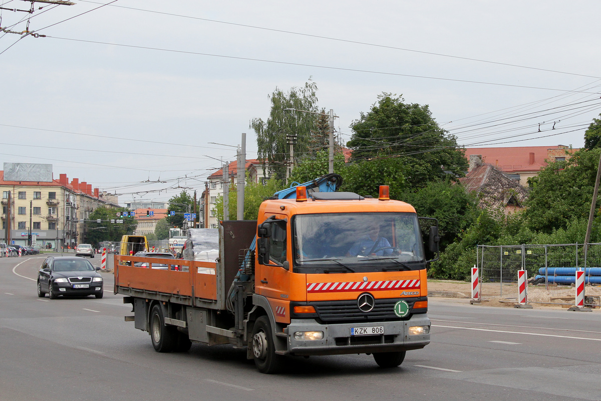 Литва, № KZK 806 — Mercedes-Benz Atego 1523