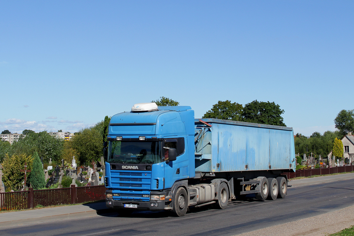 Литва, № LJP 982 — Scania ('1996) R114L