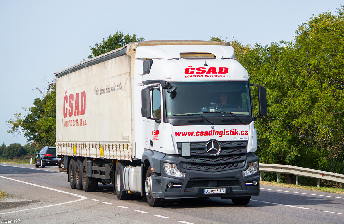 Львовская область, № ВС 0915 ІО — Mercedes-Benz Actros ('2011) 1845