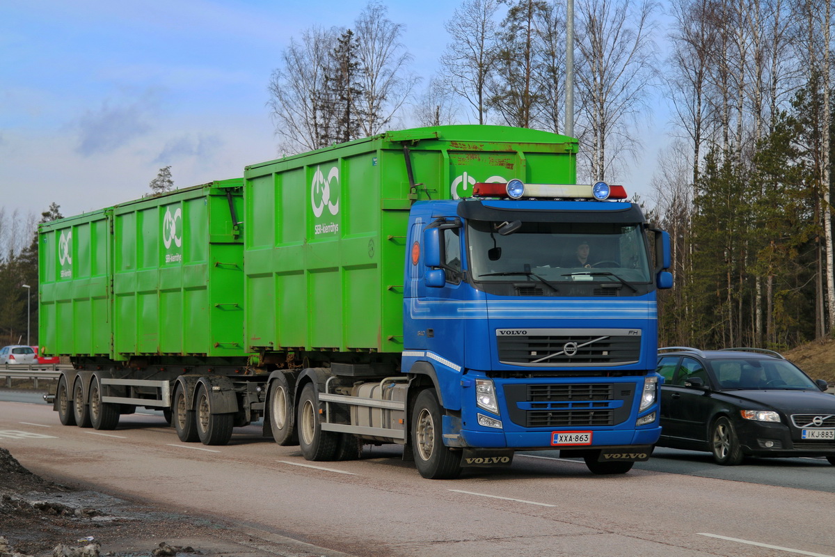 Финляндия, № XXA-863 — Volvo ('2008) FH.540