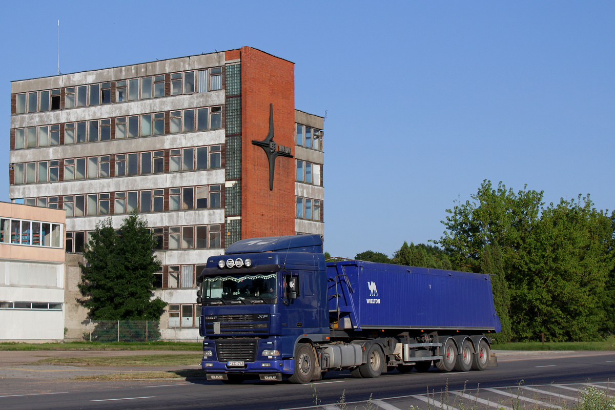 Литва, № FZC 740 — DAF XF95 FT