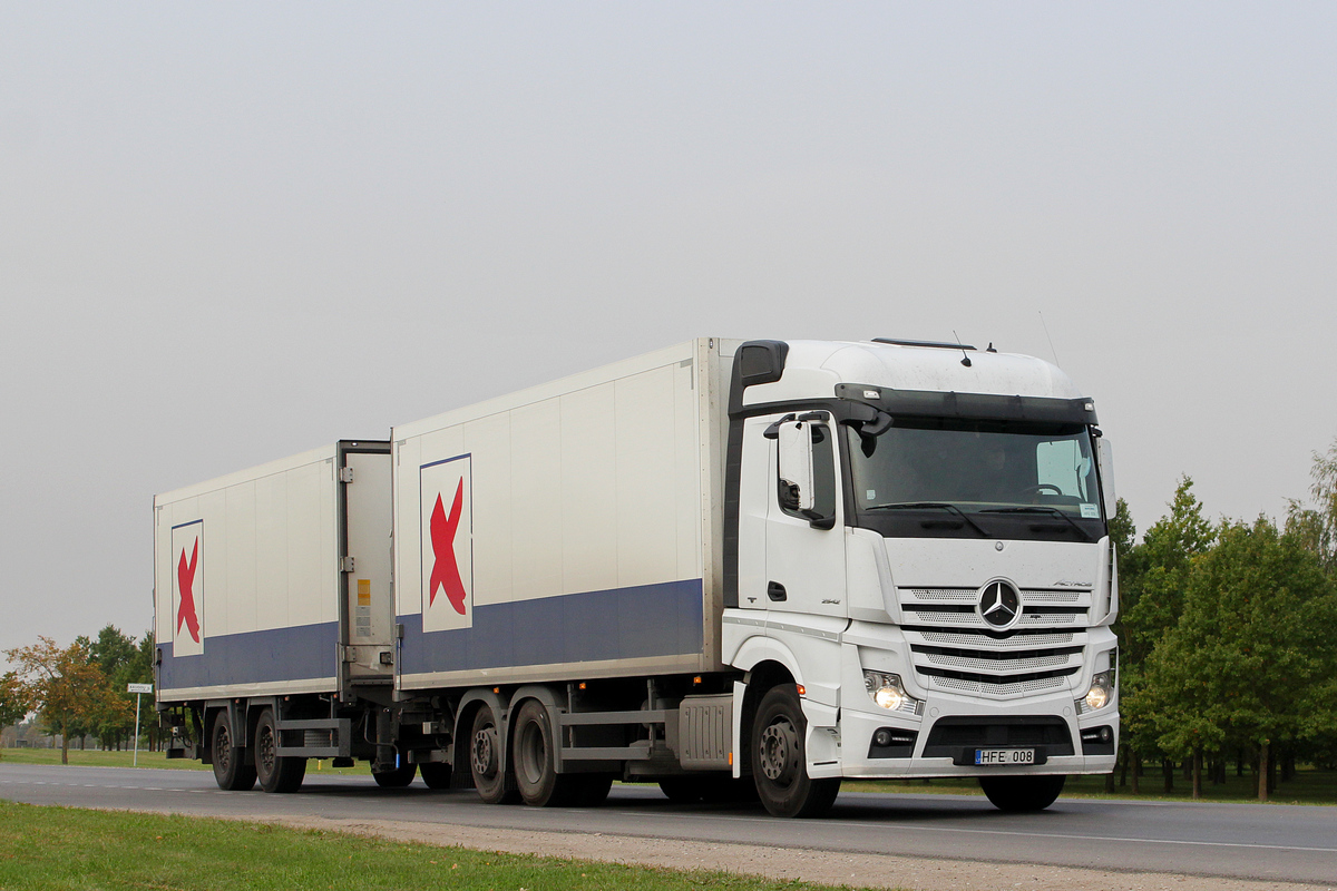 Литва, № HFE 008 — Mercedes-Benz Actros ('2011) 2542