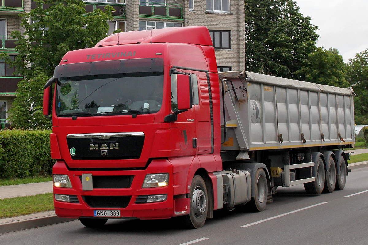 Литва, № GNC 338 — MAN TGX ('2007) 18.440