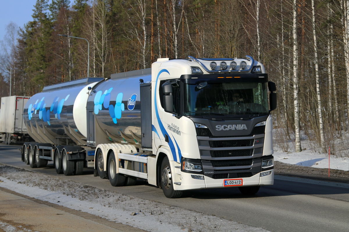 Финляндия, № LOO-412 — Scania ('2016) R500