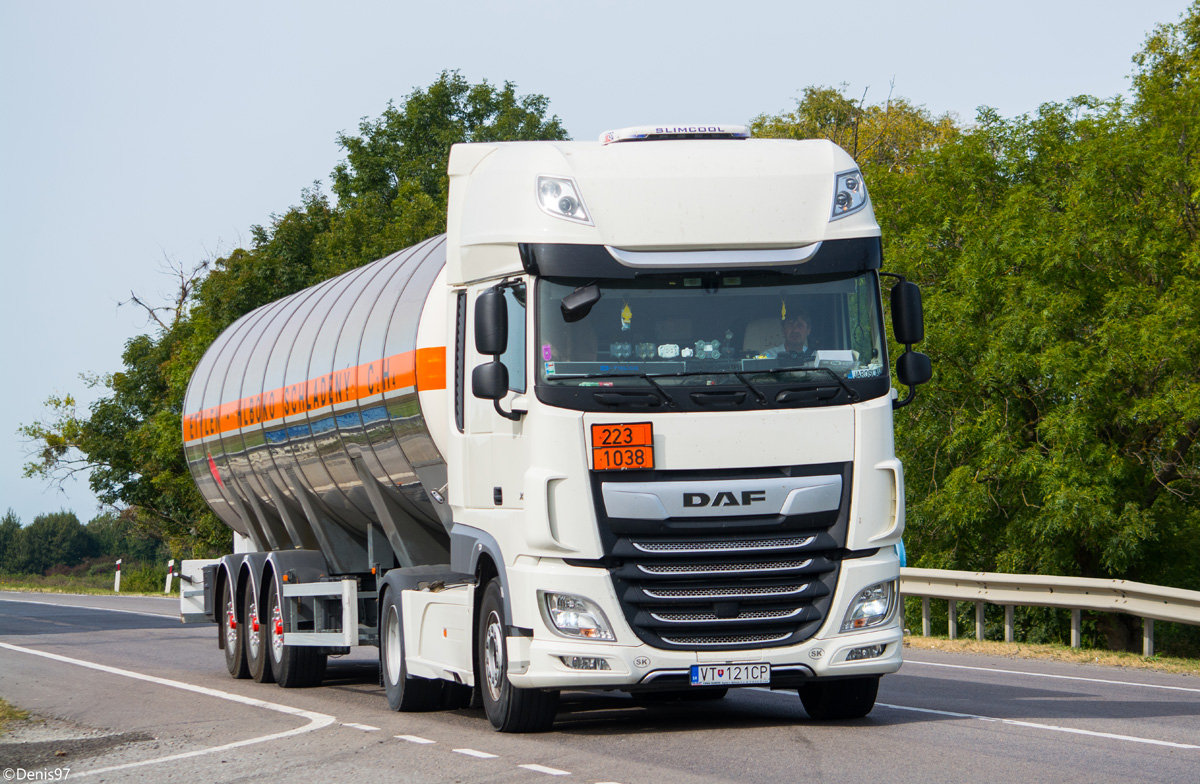 Словакия, № VT-121CP — DAF XF Euro6 FT