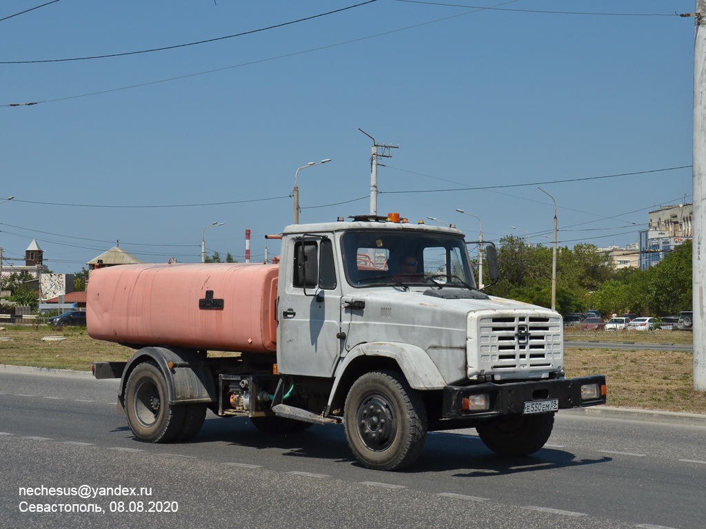 Севастополь, № Е 550 ЕМ 08 — ЗИЛ-433362