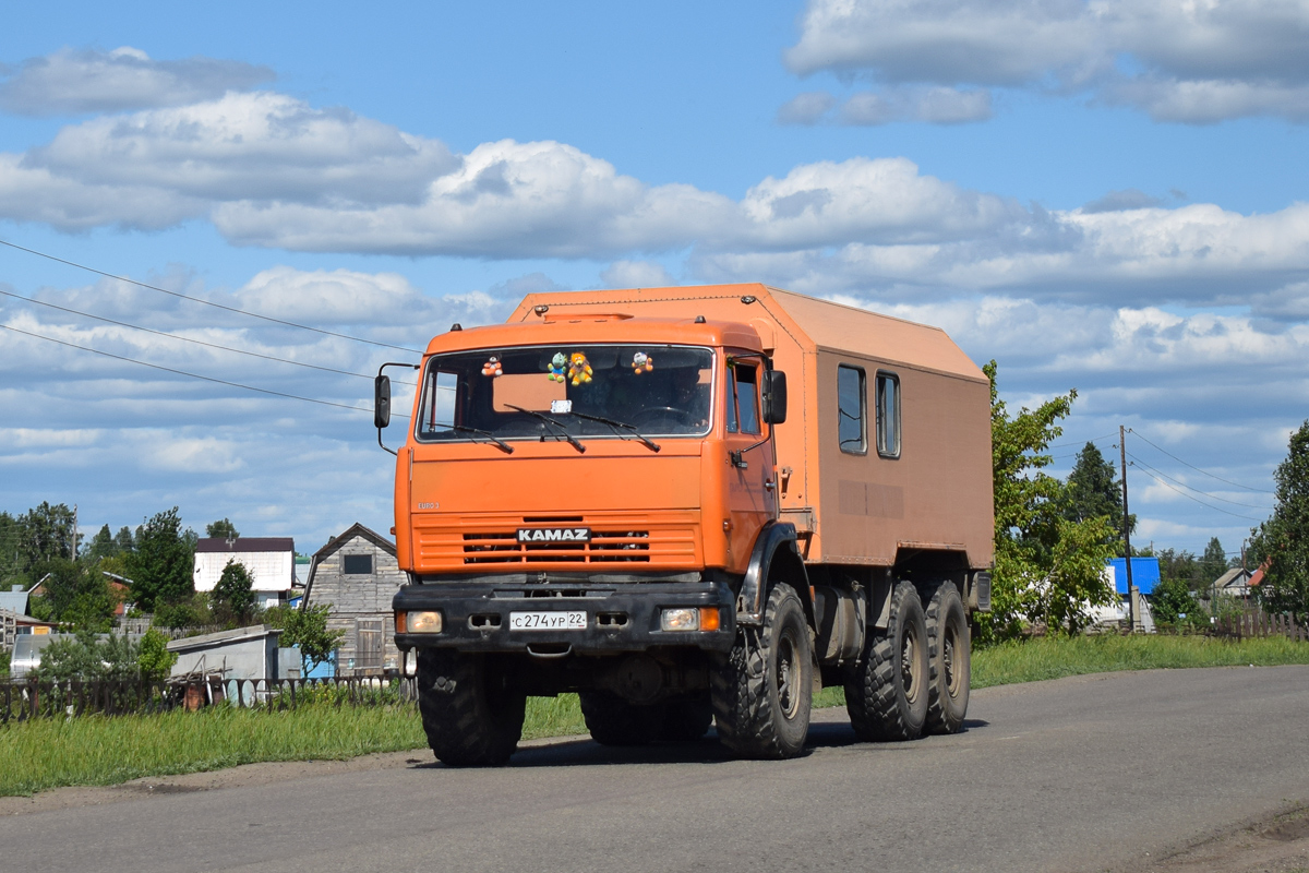 Алтайский край, № С 274 УР 22 — КамАЗ-43114-15 [43114R]