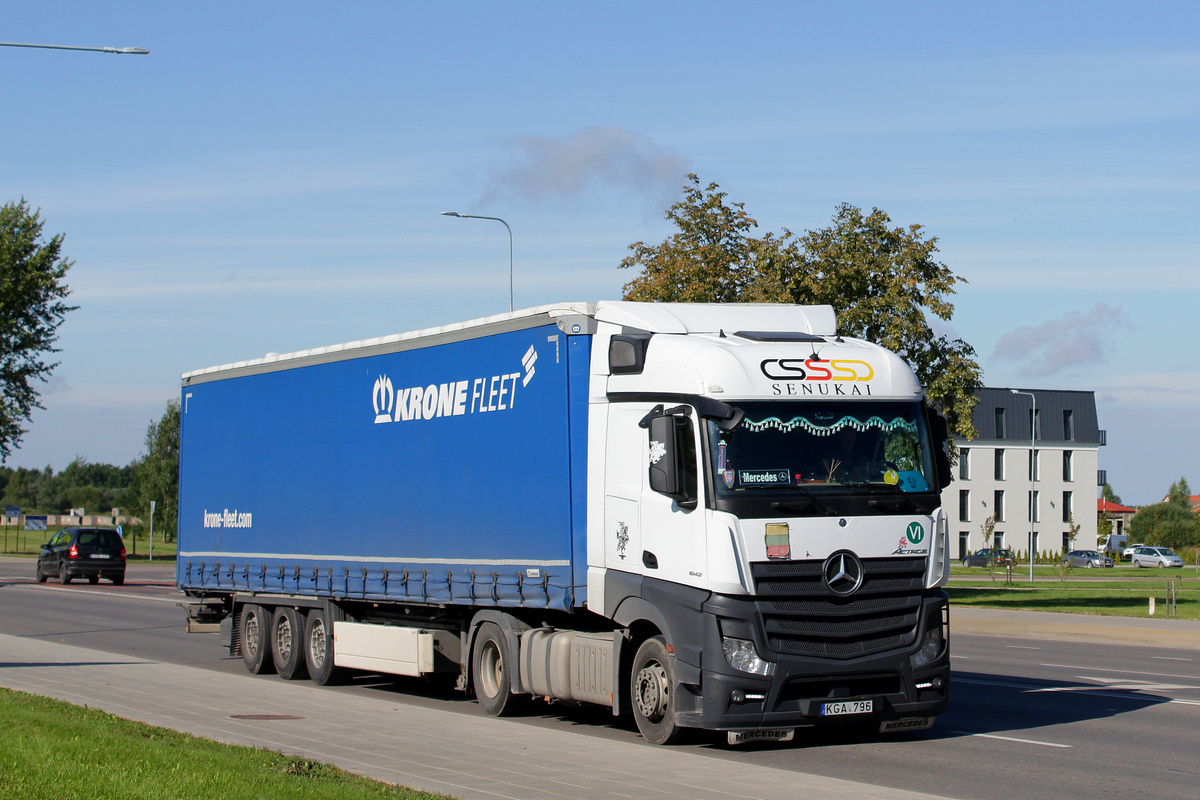 Литва, № KGA 796 — Mercedes-Benz Actros ('2011) 1842