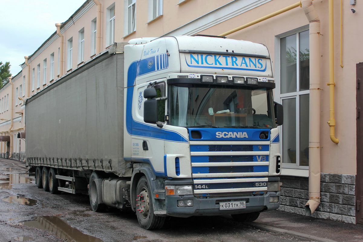 Санкт-Петербург, № К 031 ТК 98 — Scania ('1996) R144L