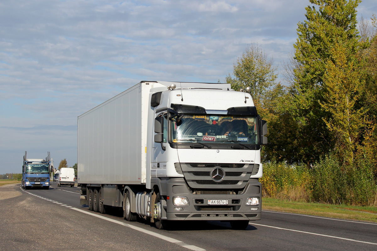 Витебская область, № АК 6674-2 — Mercedes-Benz Actros ('2009) 1844