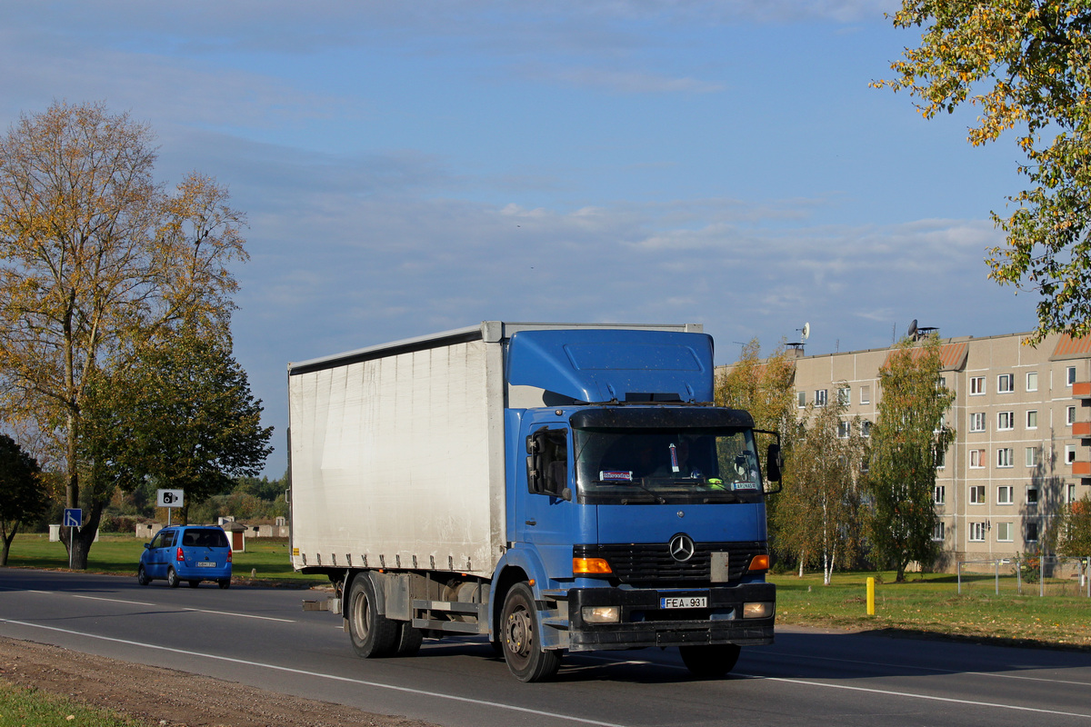 Литва, № FEA 931 — Mercedes-Benz Atego 1828