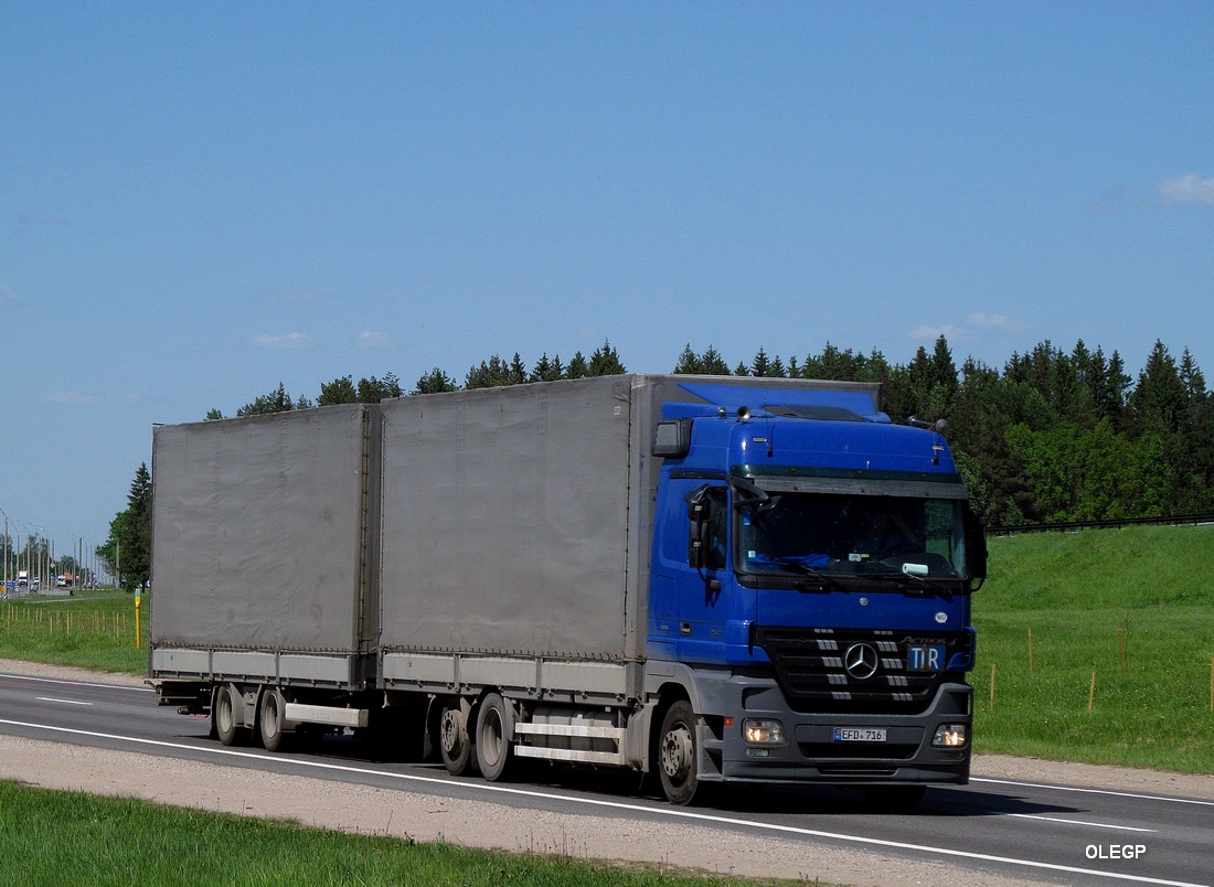 Молдавия, № EFD 716 — Mercedes-Benz Actros ('2003) 2541