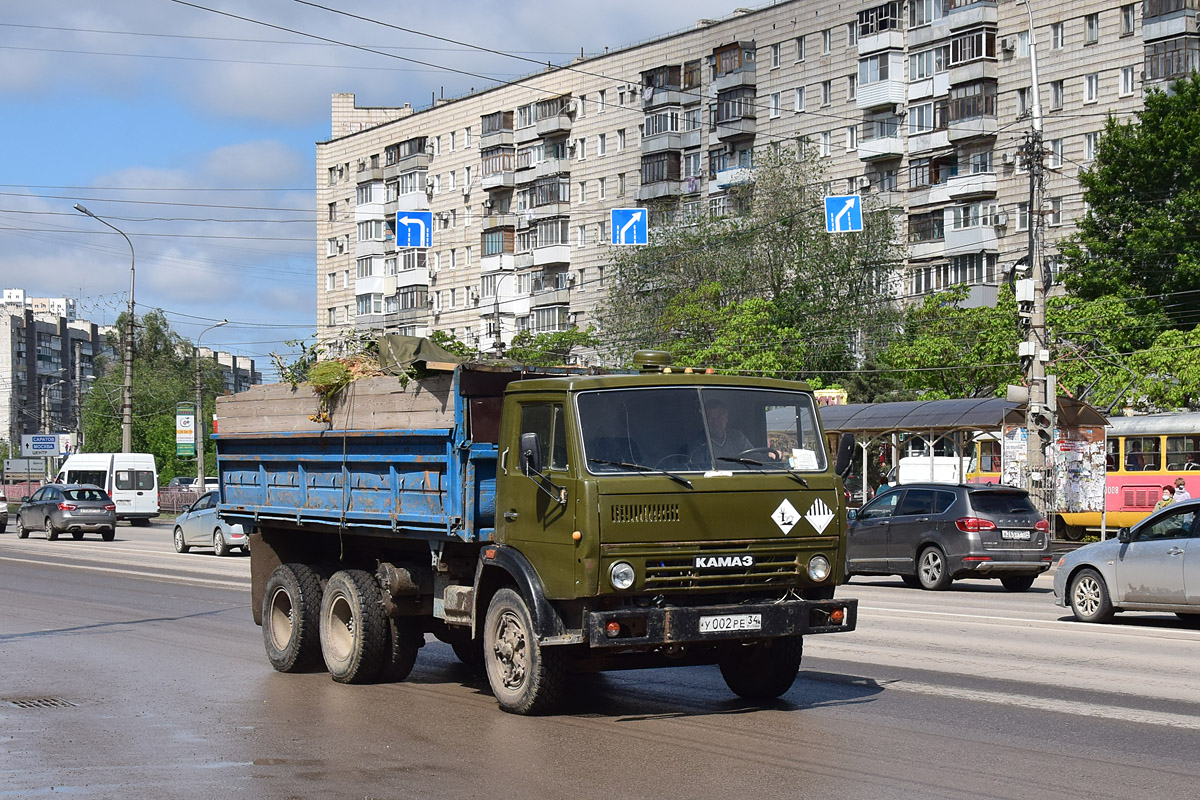 Волгоградская область, № У 002 РЕ 34 — КамАЗ-5320