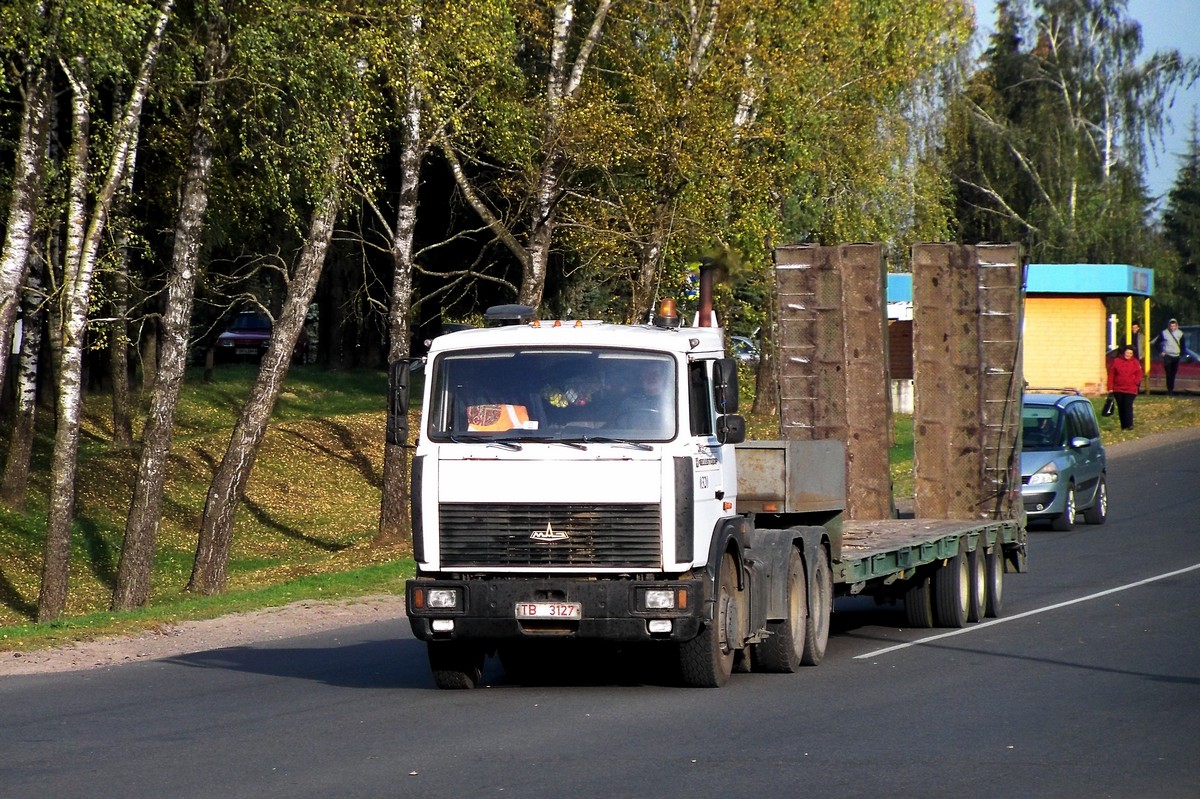 Могилёвская область, № ТВ 3127 — МАЗ-6422 (общая модель)