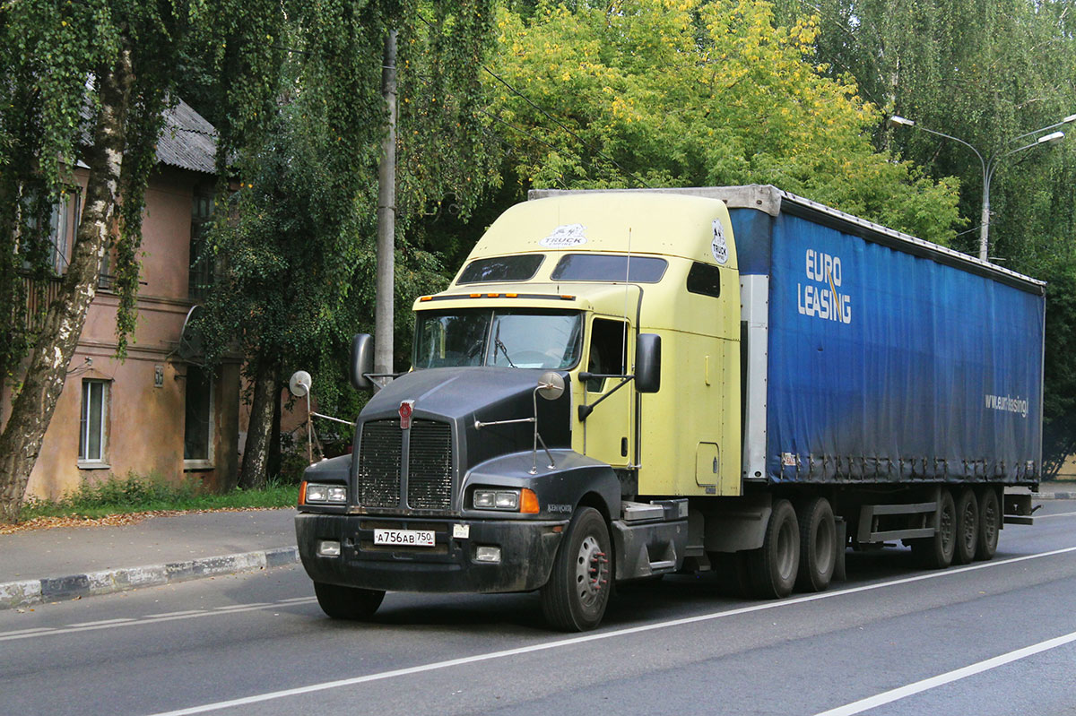 Московская область, № А 756 АВ 750 — Kenworth T600