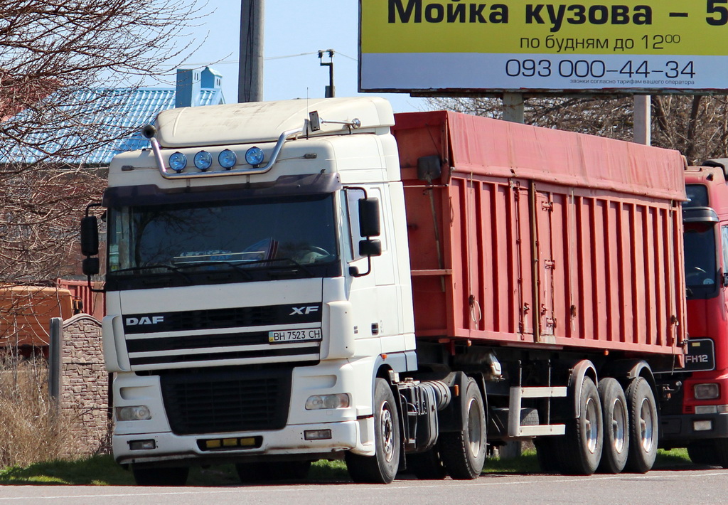 Одесская область, № ВН 7523 СН — DAF XF95 FT