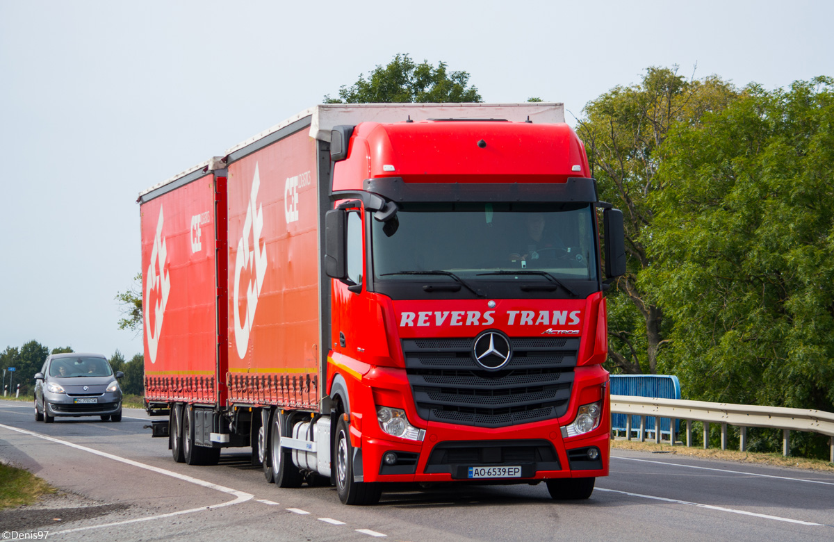 Закарпатская область, № АО 6539 ЕР — Mercedes-Benz Actros ('2011) 2542