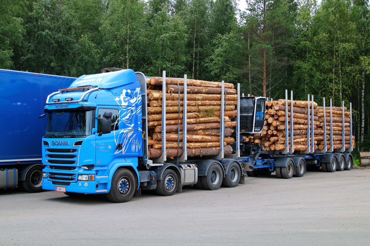 Финляндия, № YJM-111 — Scania ('2013) R730