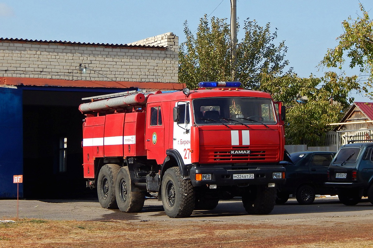 Белгородская область, № М 224 ВТ 31 — КамАЗ-43114-15 [43114R]