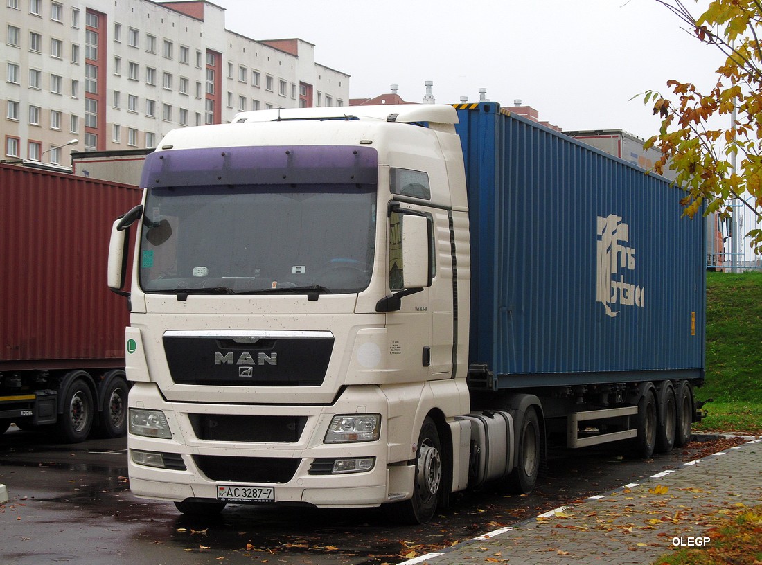 Минск, № АС 3287-7 — MAN TGX ('2007) 18.440