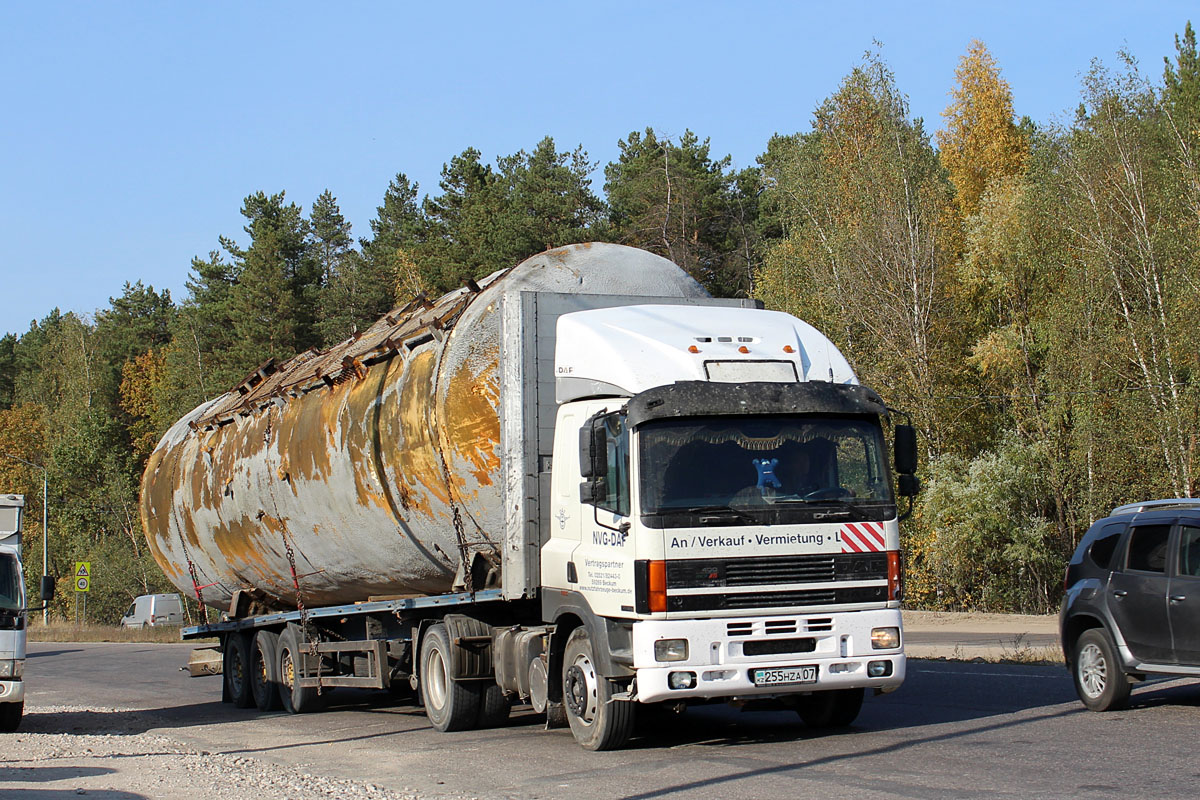 Западно-Казахстанская область, № 255 HZA 07 — DAF 85 (CF) FT