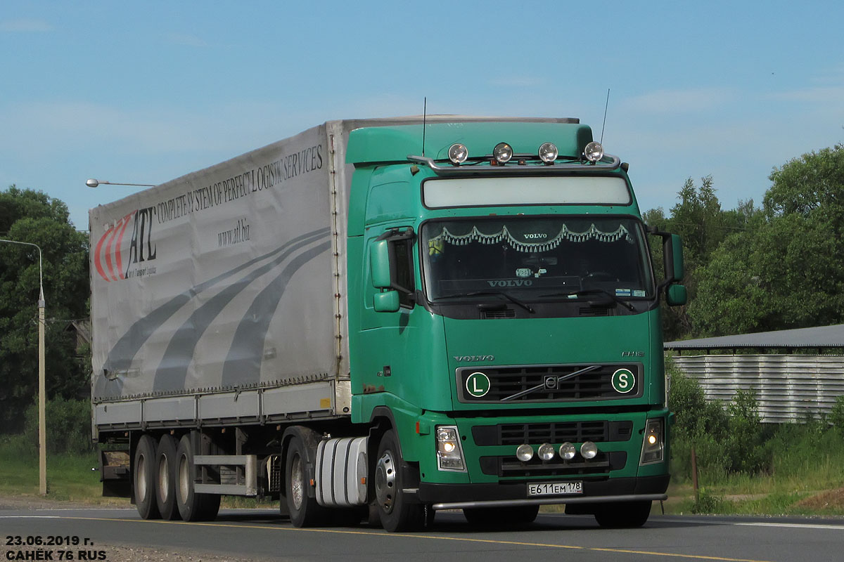 Санкт-Петербург, № Е 611 ЕМ 178 — Volvo ('2002) FH12.420