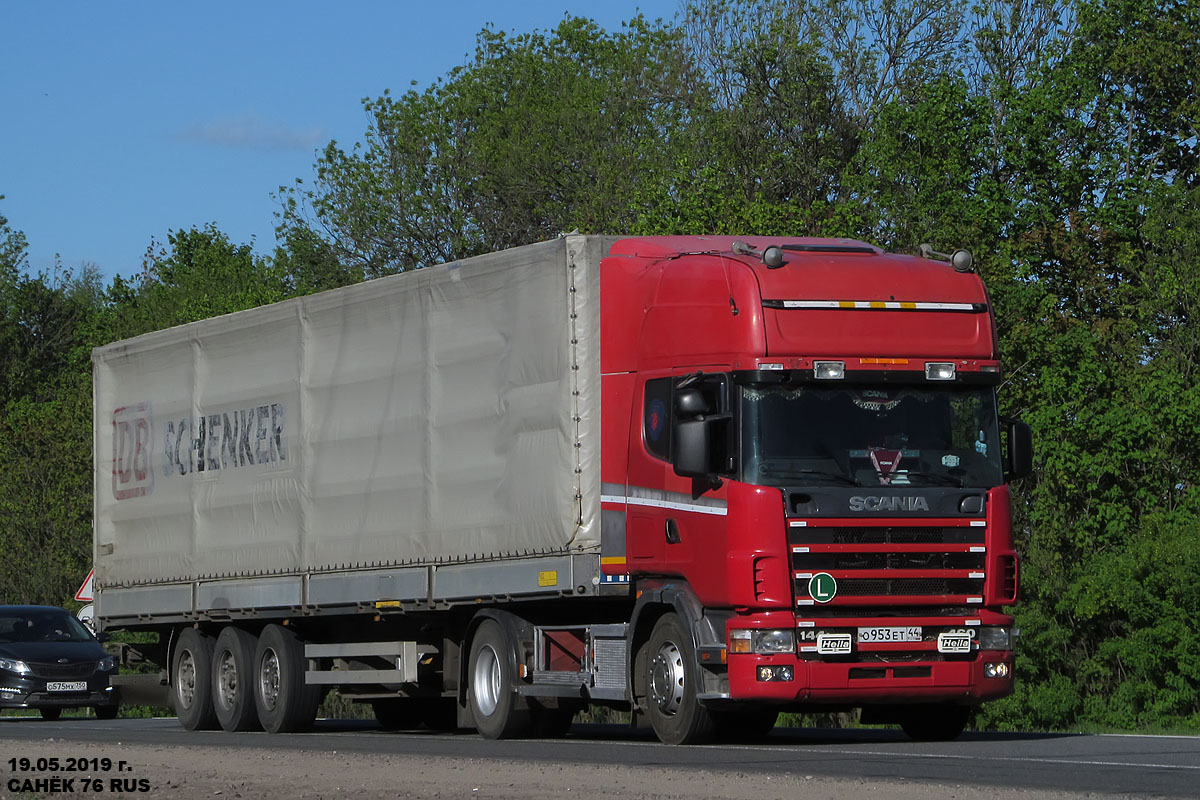 Костромская область, № О 953 ЕТ 44 — Scania ('1996) R124L