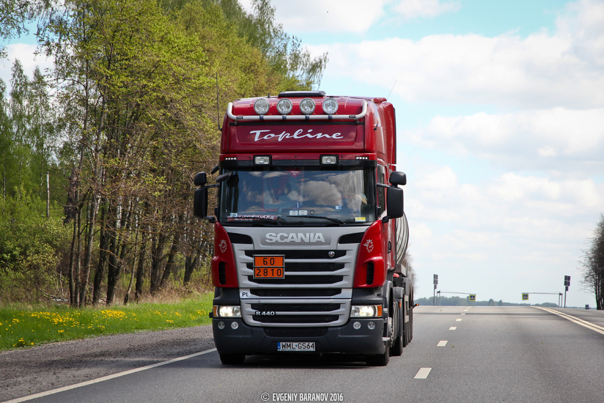 Польша, № WML GS64 — Scania ('2009) R440