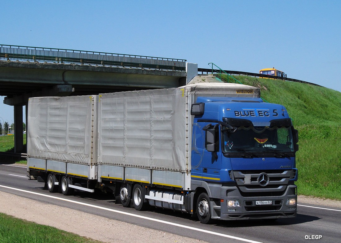 Смоленская область, № А 156 НХ 67 — Mercedes-Benz Actros ('2009) 1844