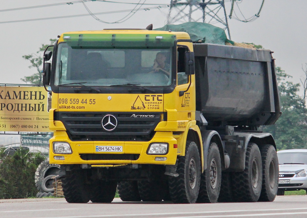 Одесская область, № ВН 5674 НК — Mercedes-Benz Actros ('2003) 4144