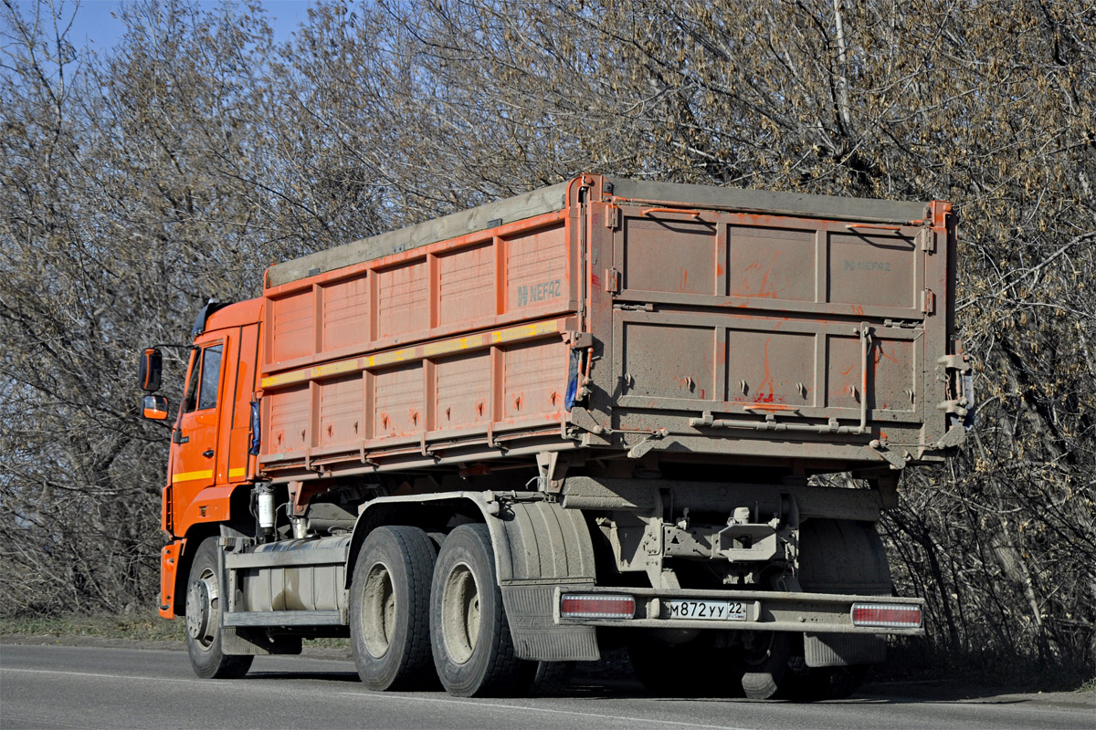 Алтайский край, № М 872 УУ 22 — КамАЗ-65115-50