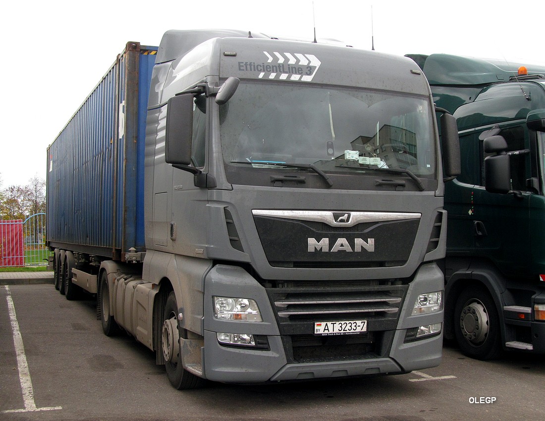 Минск, № АТ 3233-7 — MAN TGX ('2016) 18.510