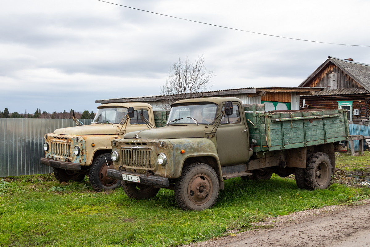 Томская область, № О 117 ЕН 70 — ГАЗ-53А