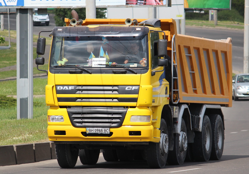 Одесская область, № ВН 0988 ВС — DAF CF85 FAD