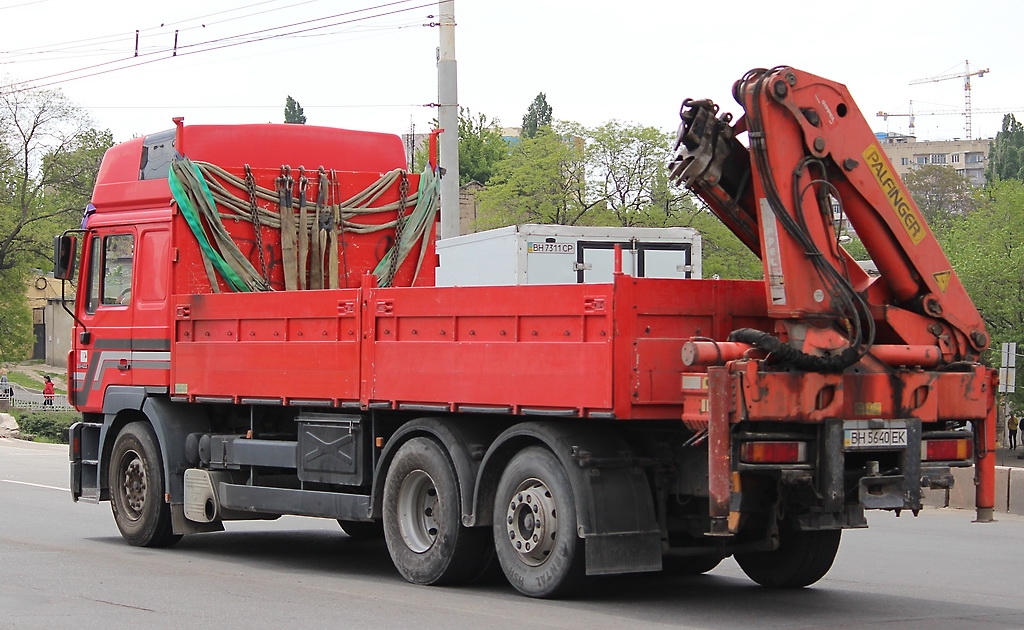 Одесская область, № ВН 5640 ЕК — MAN LE (общая модель)