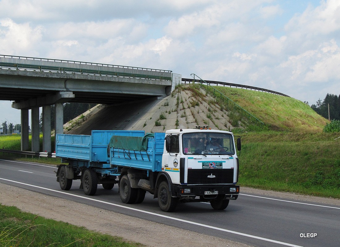 Витебская область, № АА 7519-2 — МАЗ-5551 (общая модель)