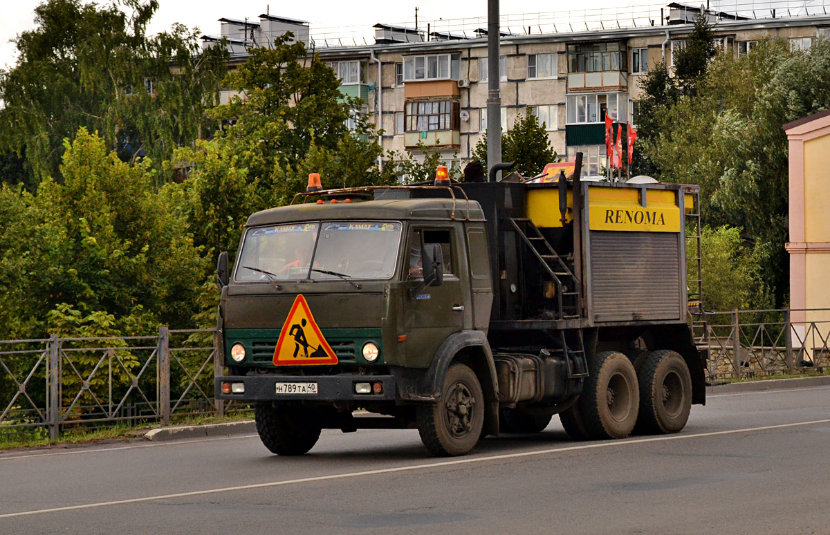 Калужская область, № Н 789 ТА 40 — КамАЗ-53213