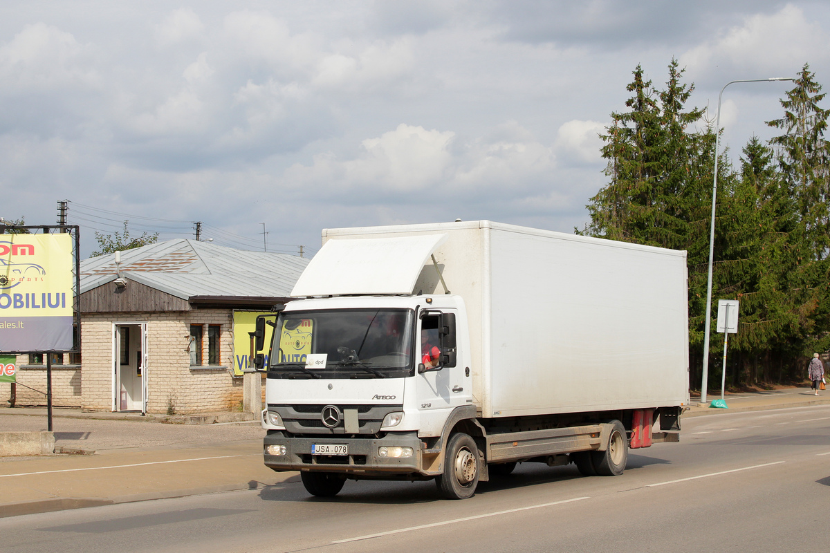 Литва, № JSA 078 — Mercedes-Benz Atego 1218